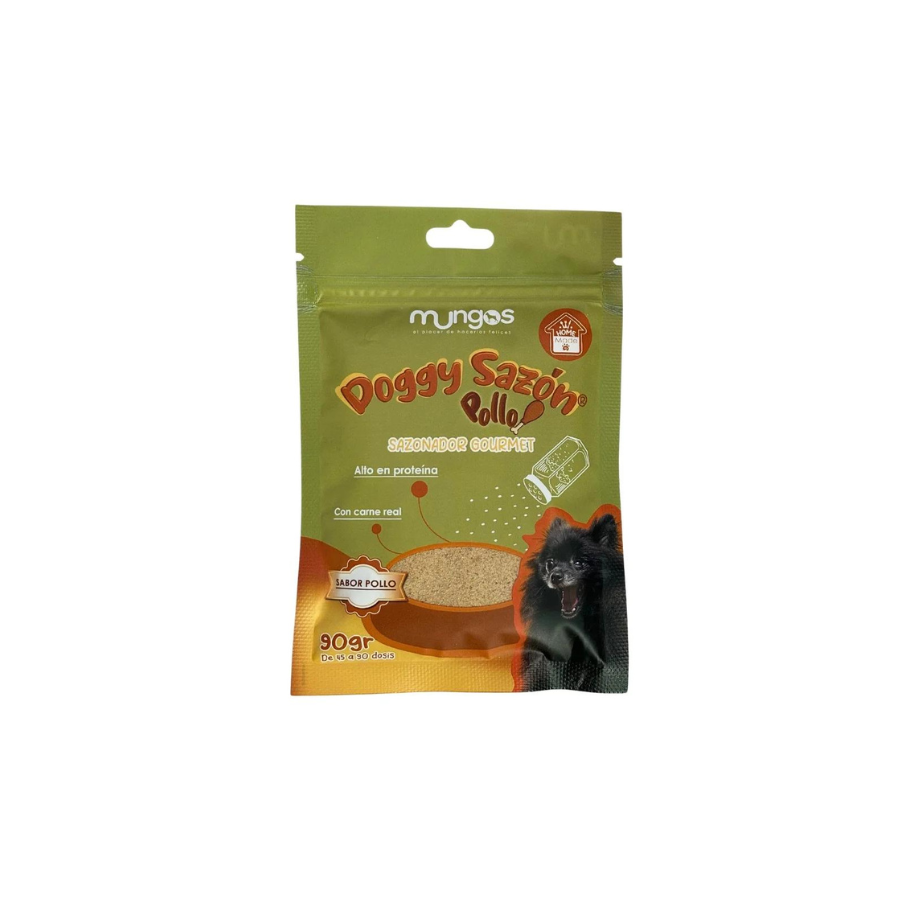 Sazonador Mungos Doggy Sabor a Pollo 90 Grs