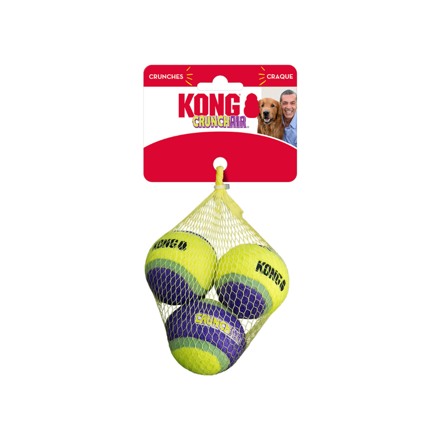 Juguete para Perro Kong Pelota x3 CrunchAir M