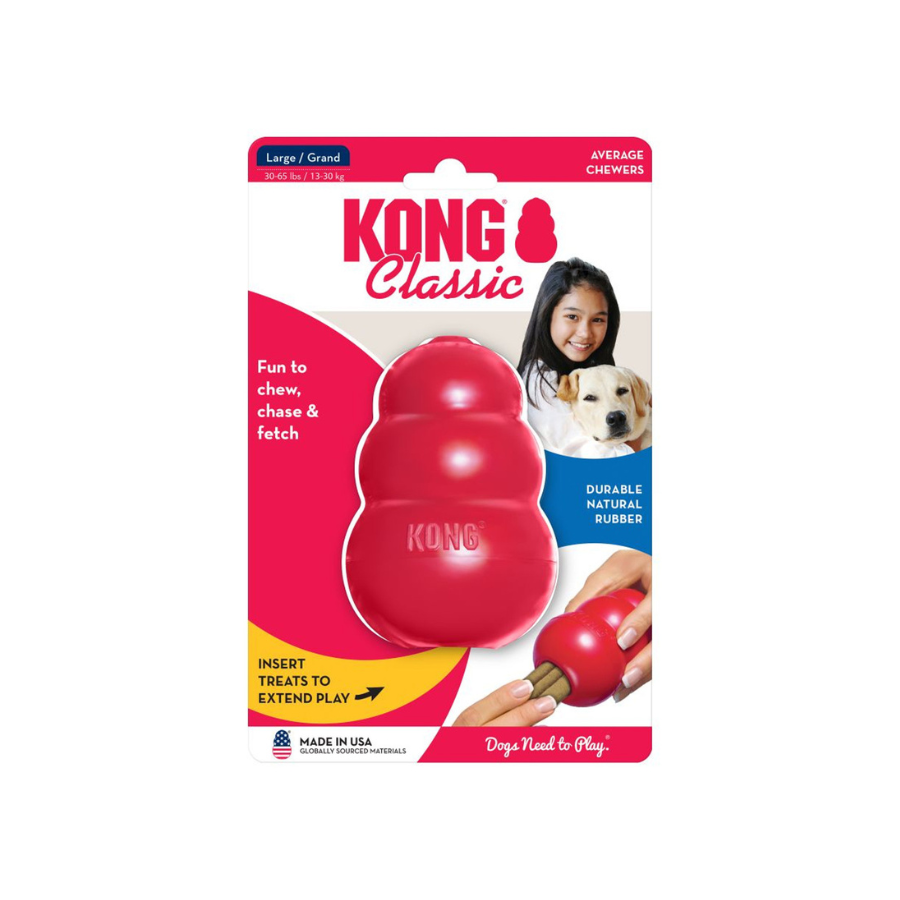Juguete para Perro Kong Portapasabocas Classic Large