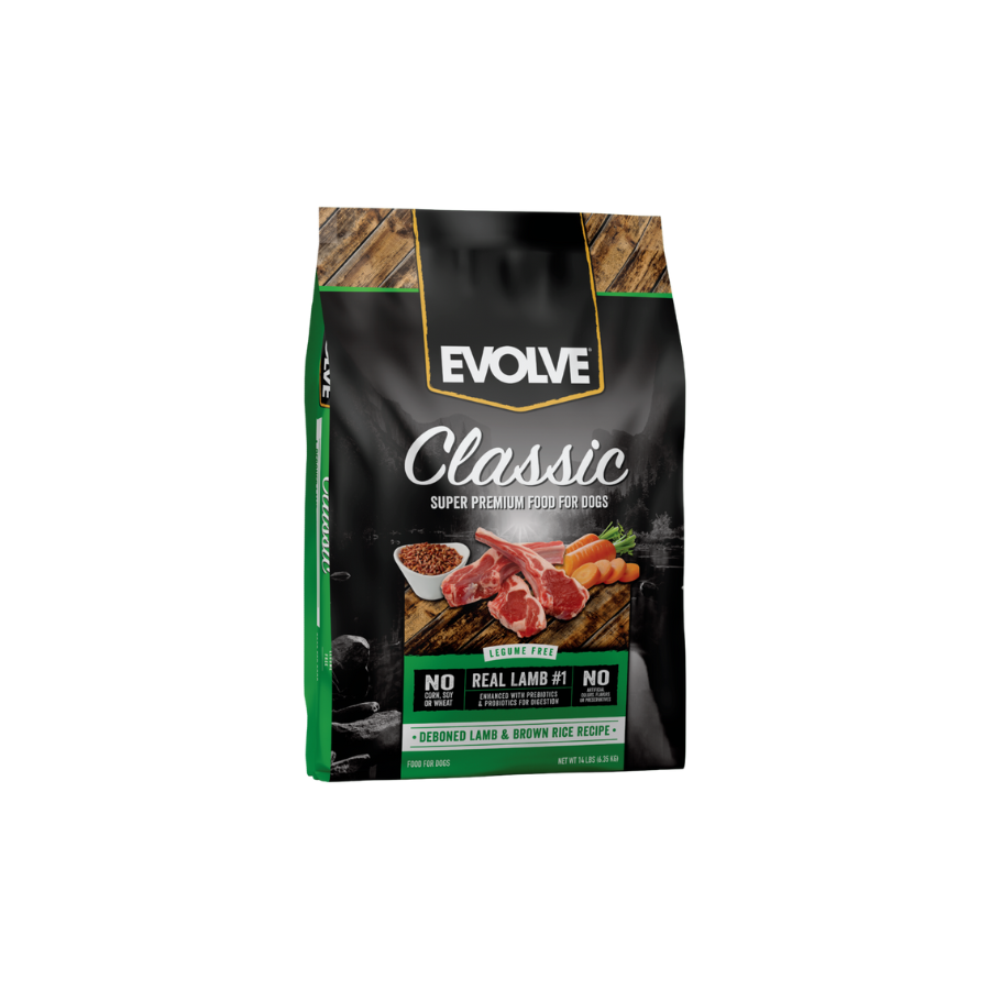 Concentrado Evolve para Perro Classic Cordero 7Kgs