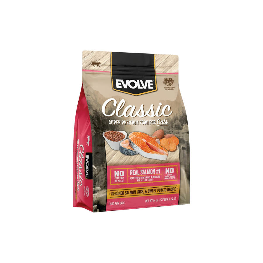 Concentrado Evolve para Gato Adulto Classic Salmón 6,35 Kgs