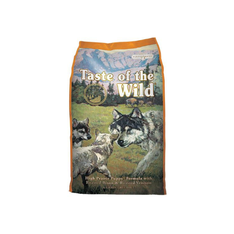 Concentrado Taste of The Wild para Perro Cachorro High Prairie 12,7 Kgs