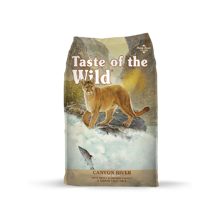 Concentrado Taste of The Wild para Gato Canyon River 500 Grs