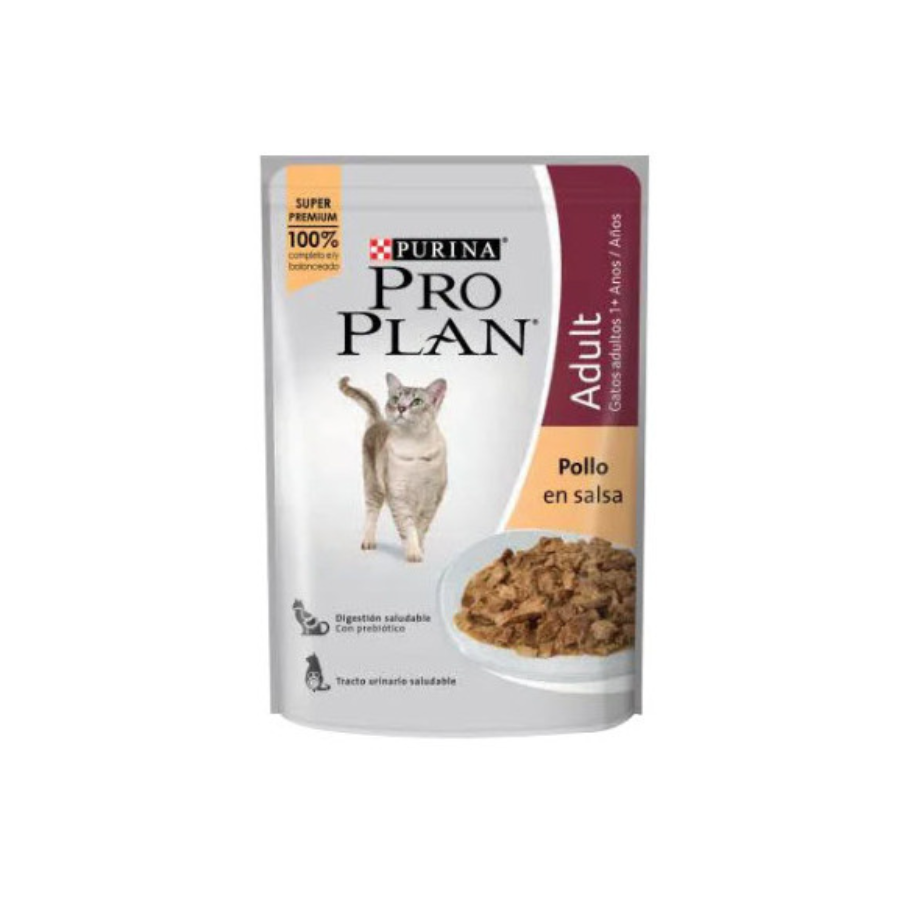 Alimento Húmedo Pro Plan Pollo para Gato Adulto 85 Grs