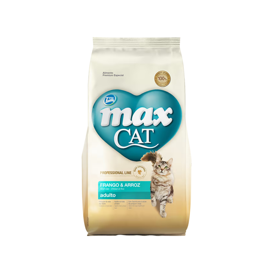 Concentrado para Gato Adulto Max Cat Pollo y Arroz 1 Kgs
