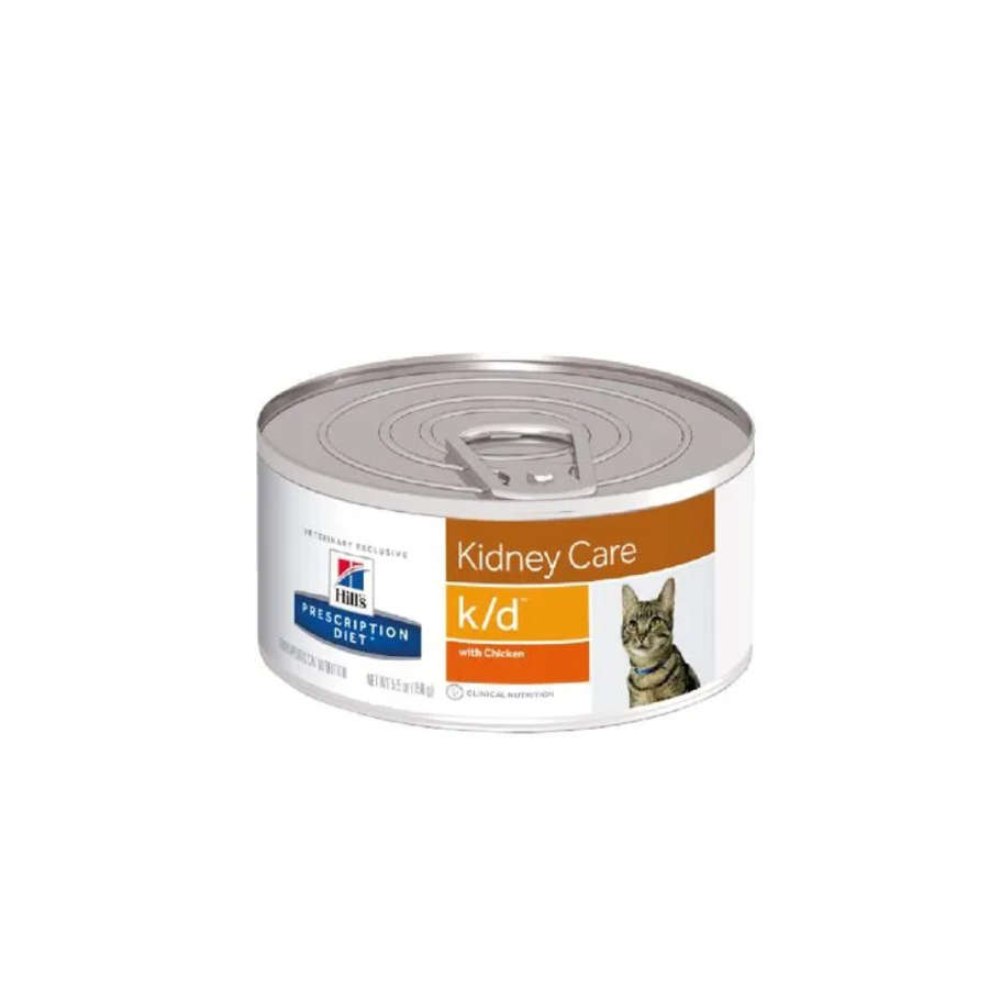 Alimento Húmedo Hills lata para Gato K/D Pollo 5,5 Oz