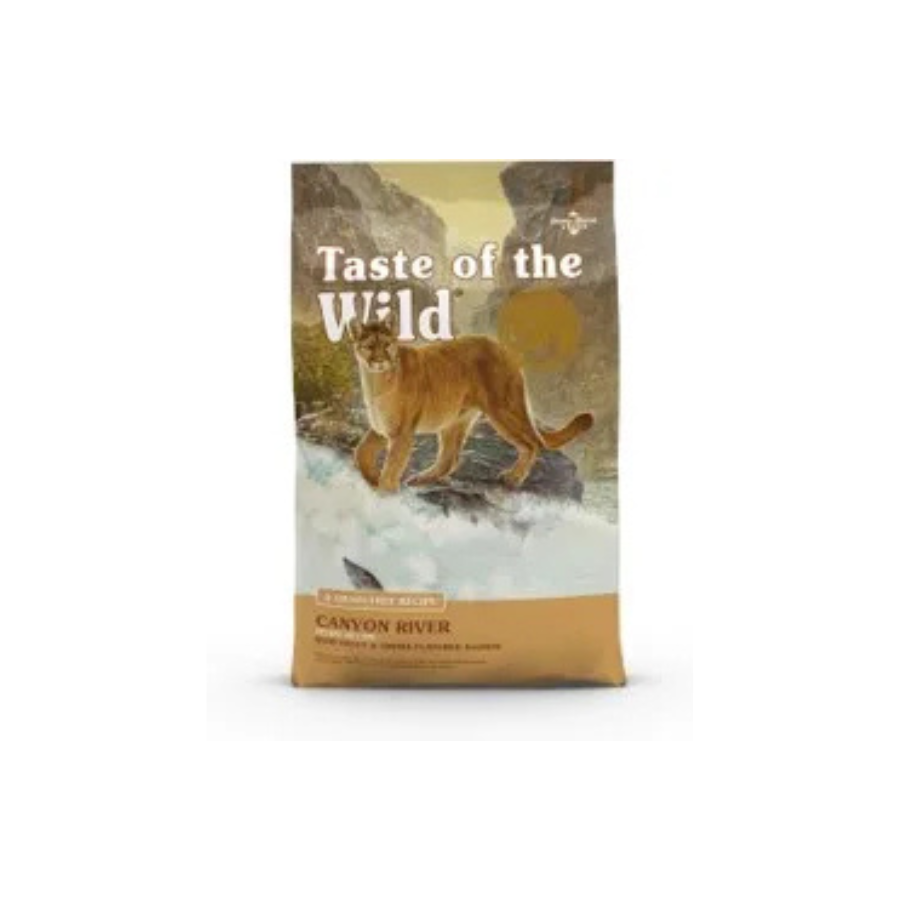 Concentrado Taste of The Wild para Gato Canyon River 7 Kgs