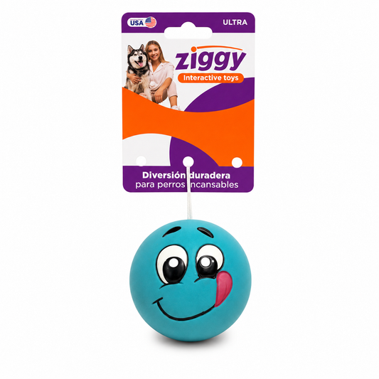 Ziggy Emoji Masticable Yummy Azul