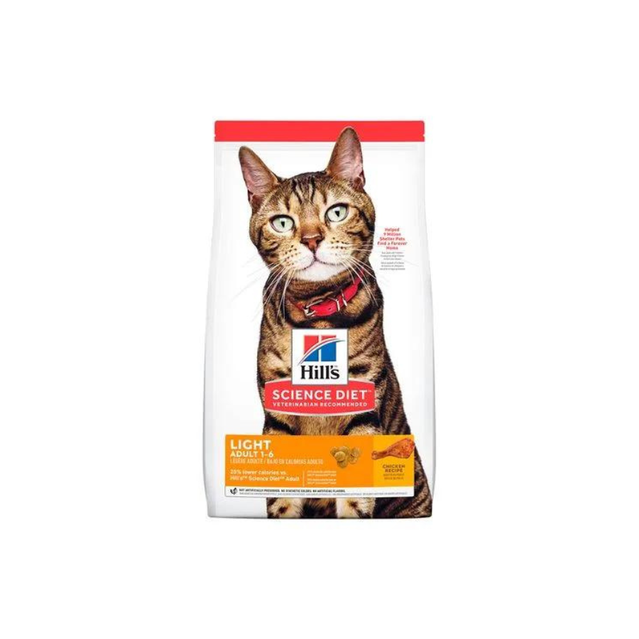Concentrado Hills para Gato Adulto Light 1,81 Kgs