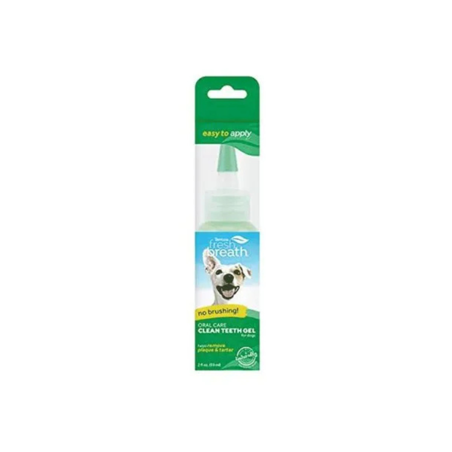 TropiClean Fresh Breath Gel Limpiador de Dientes para Perro 59 ml