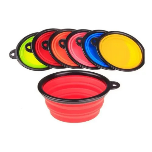 Plato Plegable Grande para Mascotas