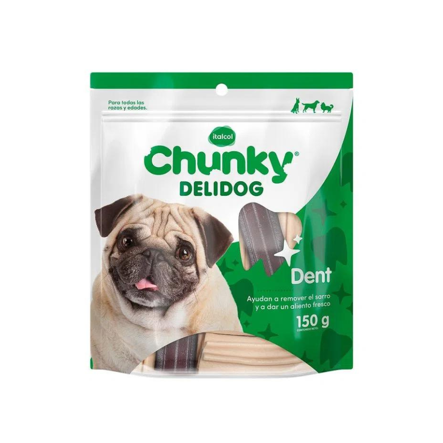 Snack Chunky Delidog Dent Perro 150 Gr