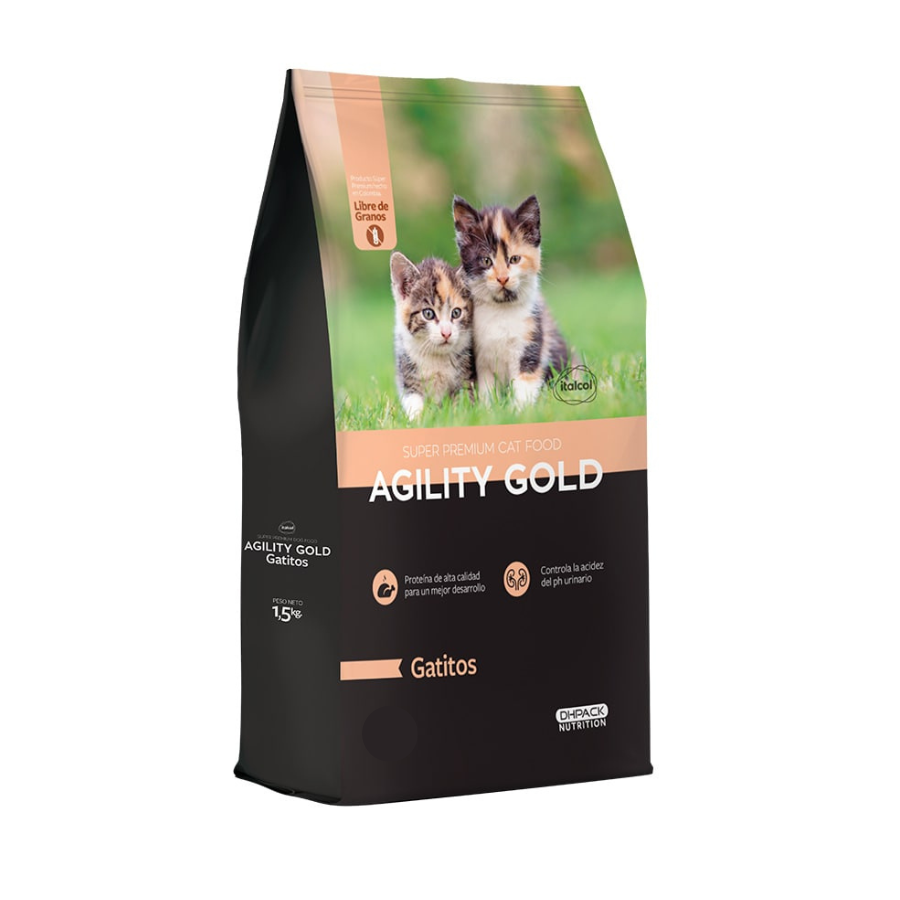 Concentrado Agility Gold para Gaticos 1,5 Kgs