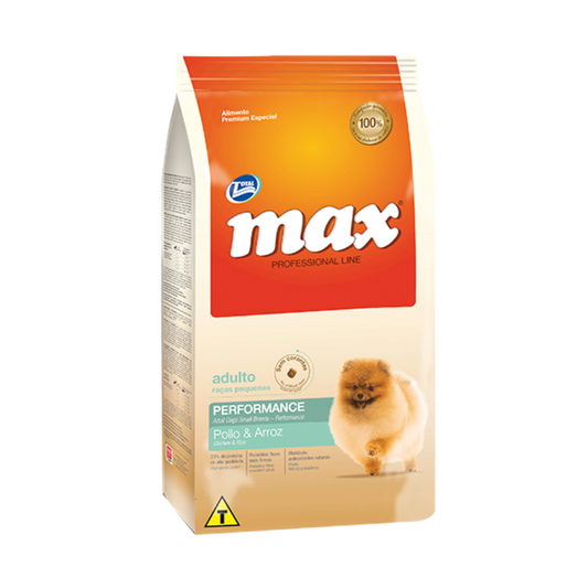 Concentrado Max para Perro adulto razas pequeñas pollo y arroz 2Kg