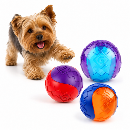 Gigwi Balls Pelotas Por 3 Multicolor