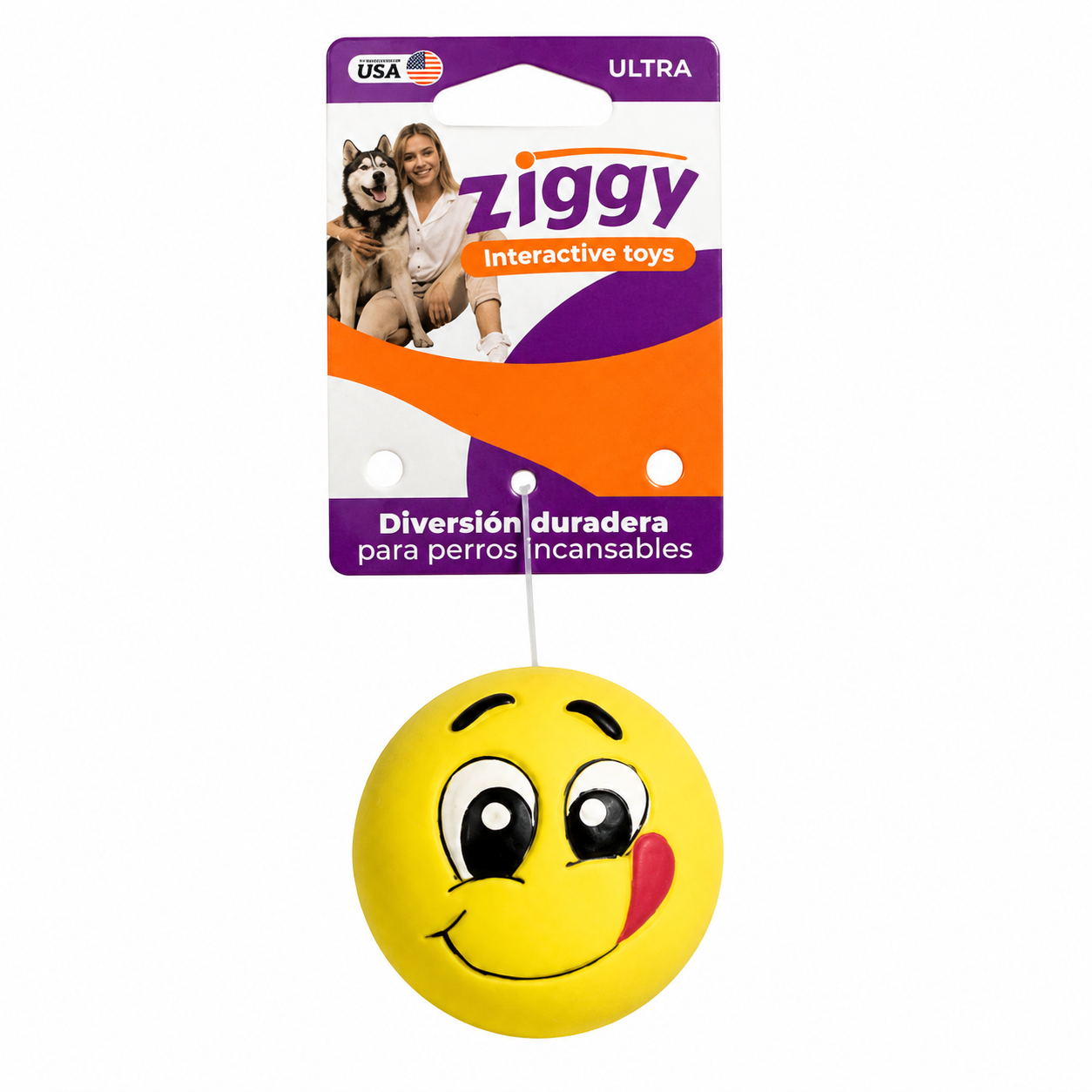 Ziggy Emoji Masticable Yummy Amarillo