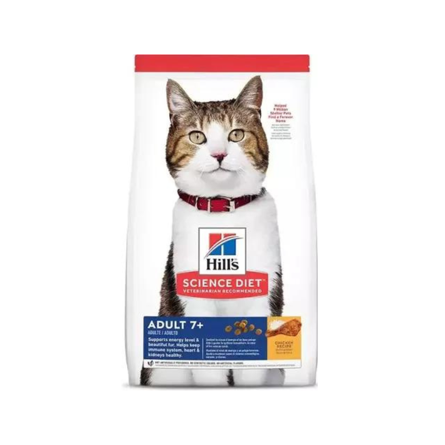 Concentrado Hills para Gato Adulto 7+ 1,81 Kgs