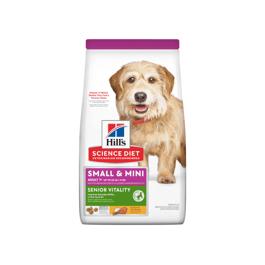 Concentrado Hills para Perro Small y Mini Senior Vitality 1,7 Kgs