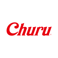 Churu red stylized text logo on white background