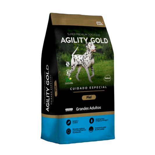 Concentrado Agility Gold para Perro Grandes Adultos Cuidado de la Piel 3 Kgs